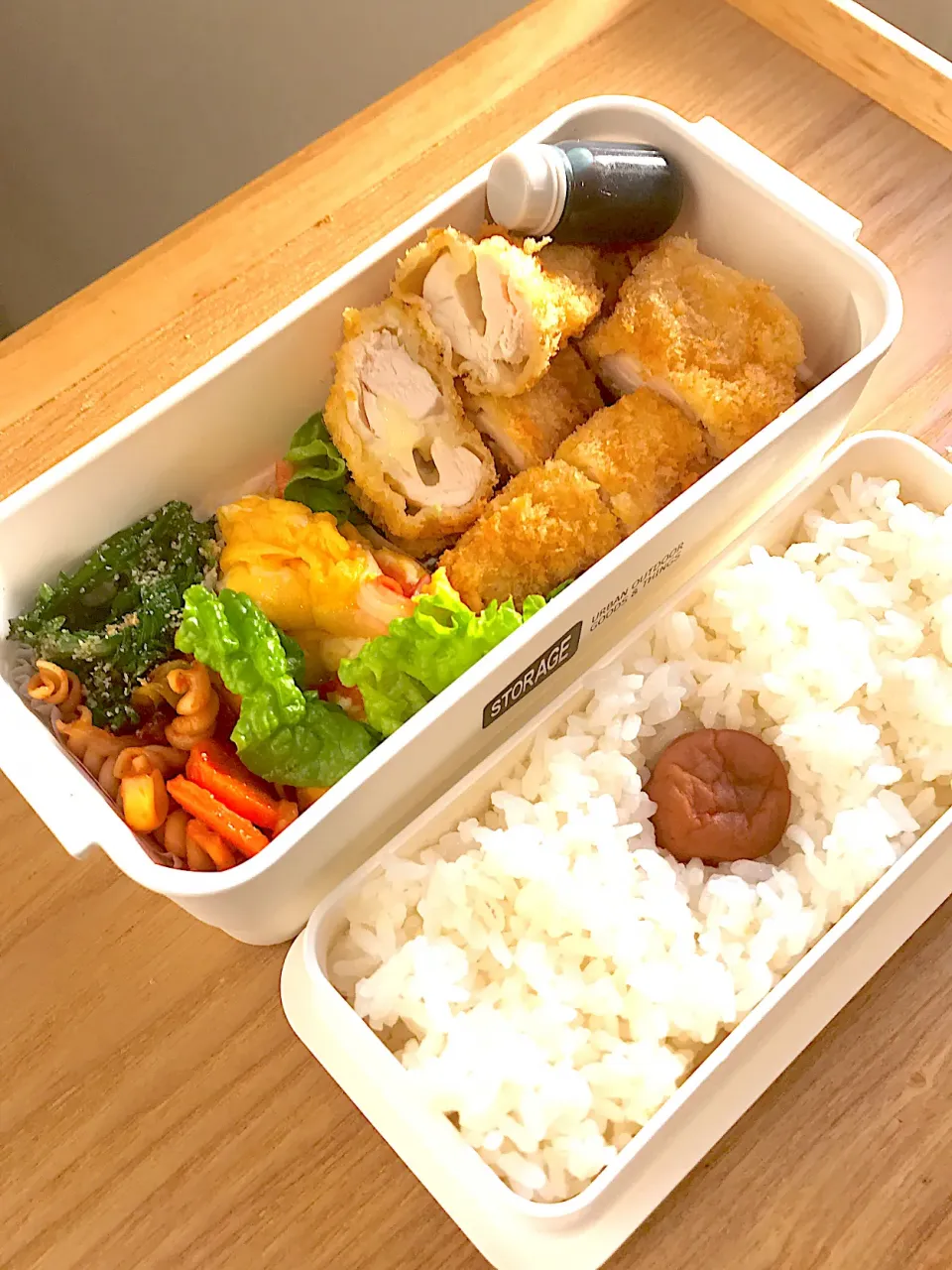 ささみチーズカツ弁当|二キィさん