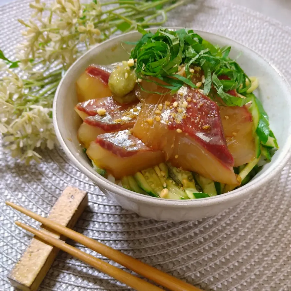 イチロッタさんの料理 太刀魚 琉球の素✨✨✨ま、要するにヅケだな。😅💦|fumiさん