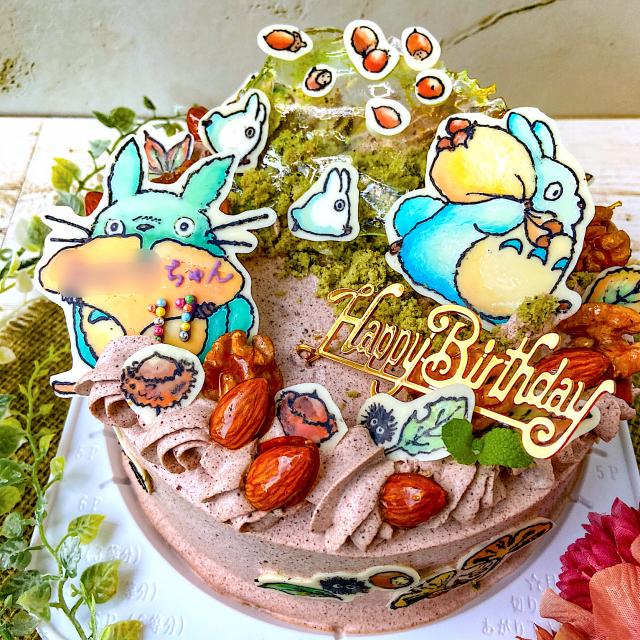 バースデー 生チョコショートトトロ/hari-co ＊ はりこ | Snapdish