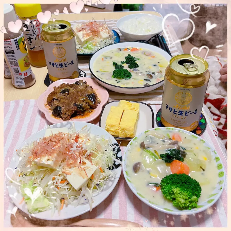 １１／２５ ｔｈｒ 晩ごはん🍴＊○°|rinaronarさん