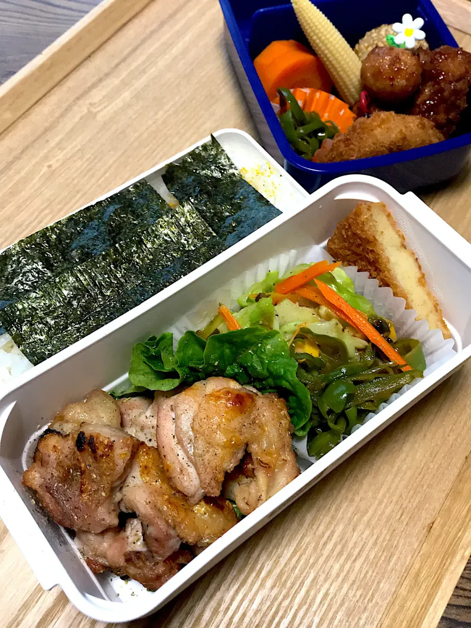 鶏肉の塩焼き弁当|二キィさん