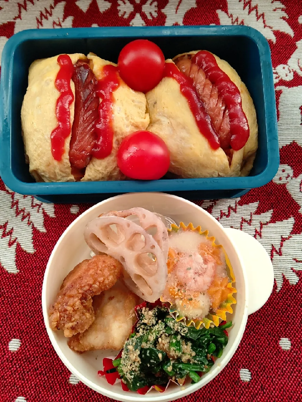 Snapdishの料理写真:ばーばちゃんさんの料理 愛娘弁当💖✨|まゆみさん