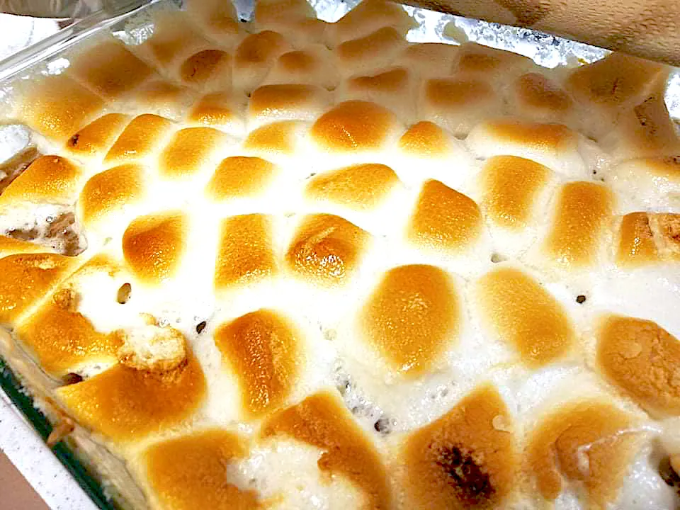 BaKeD SwEeT PoTaToEs ToPPeD W/ MaRshMaLLoWs|GeMzKiTchさん