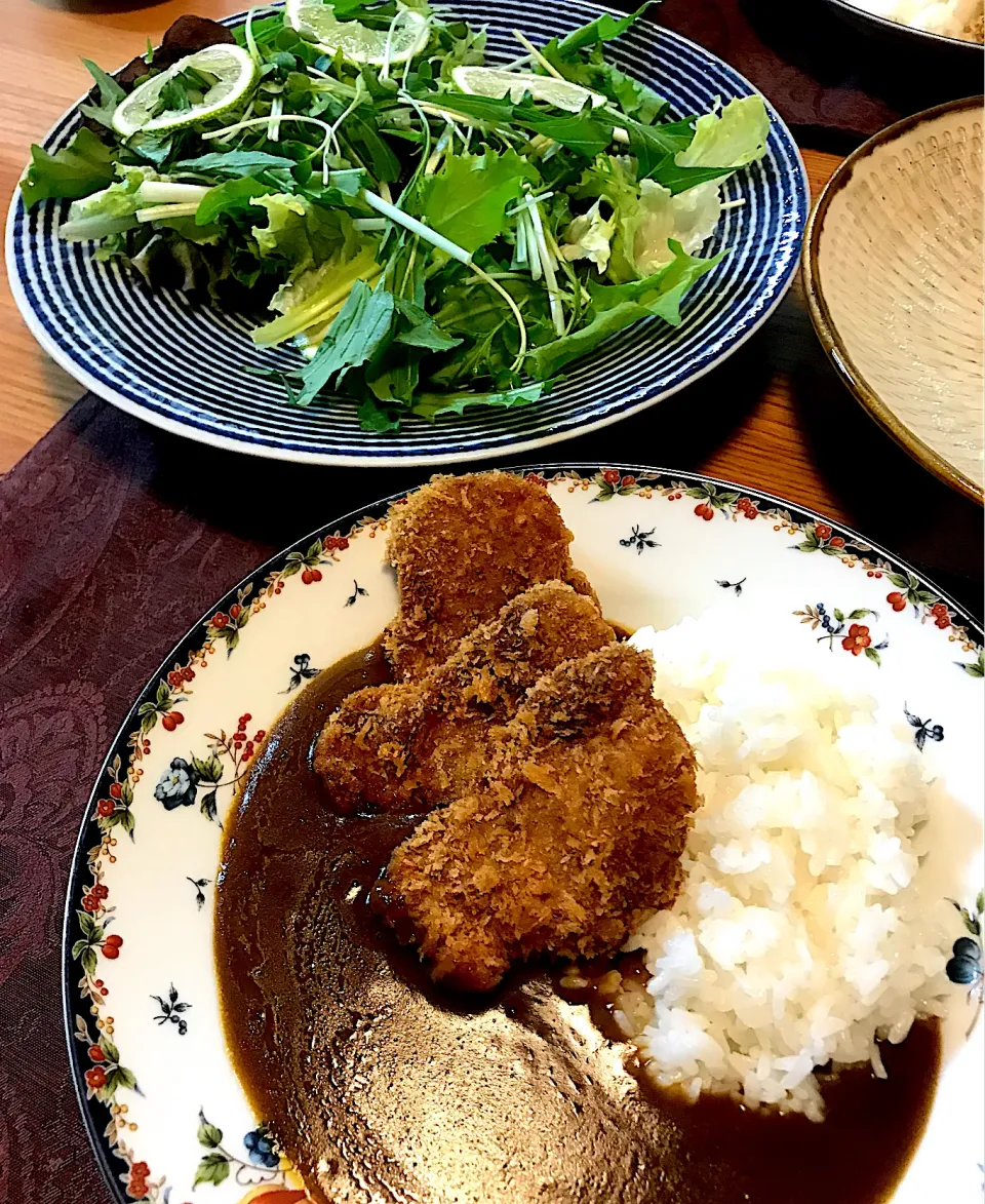 Snapdishの料理写真:ナイルカレーのカツカレー|sobacoさん