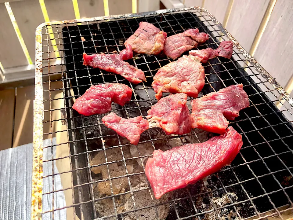 猪肉の炭火焼き|田中章さん