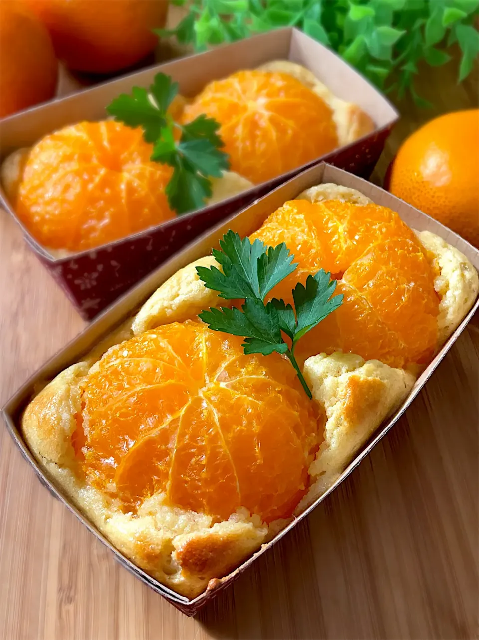 丸ごとみかんケーキ🍊|9421beruさん