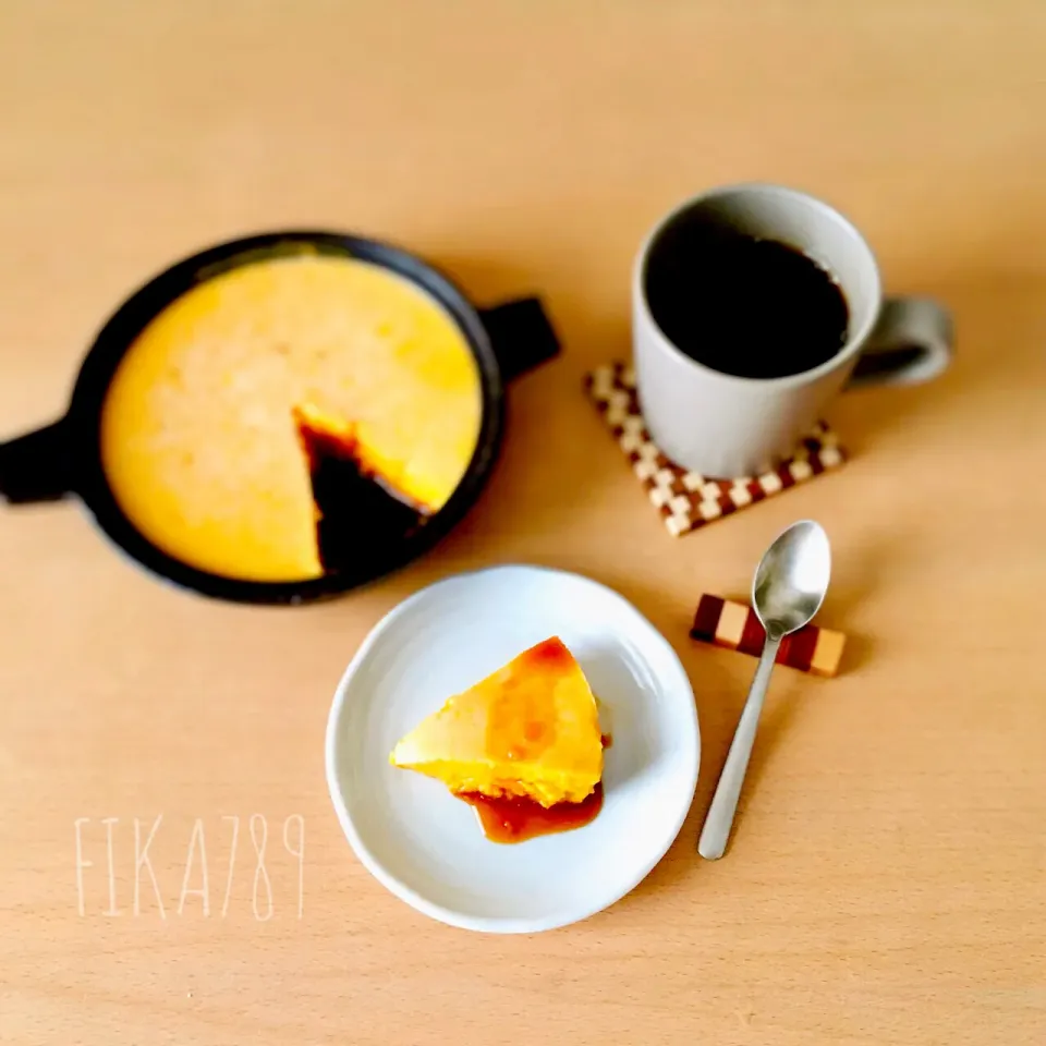 土鍋で美味しく かぼちゃプリン|FIKA789さん