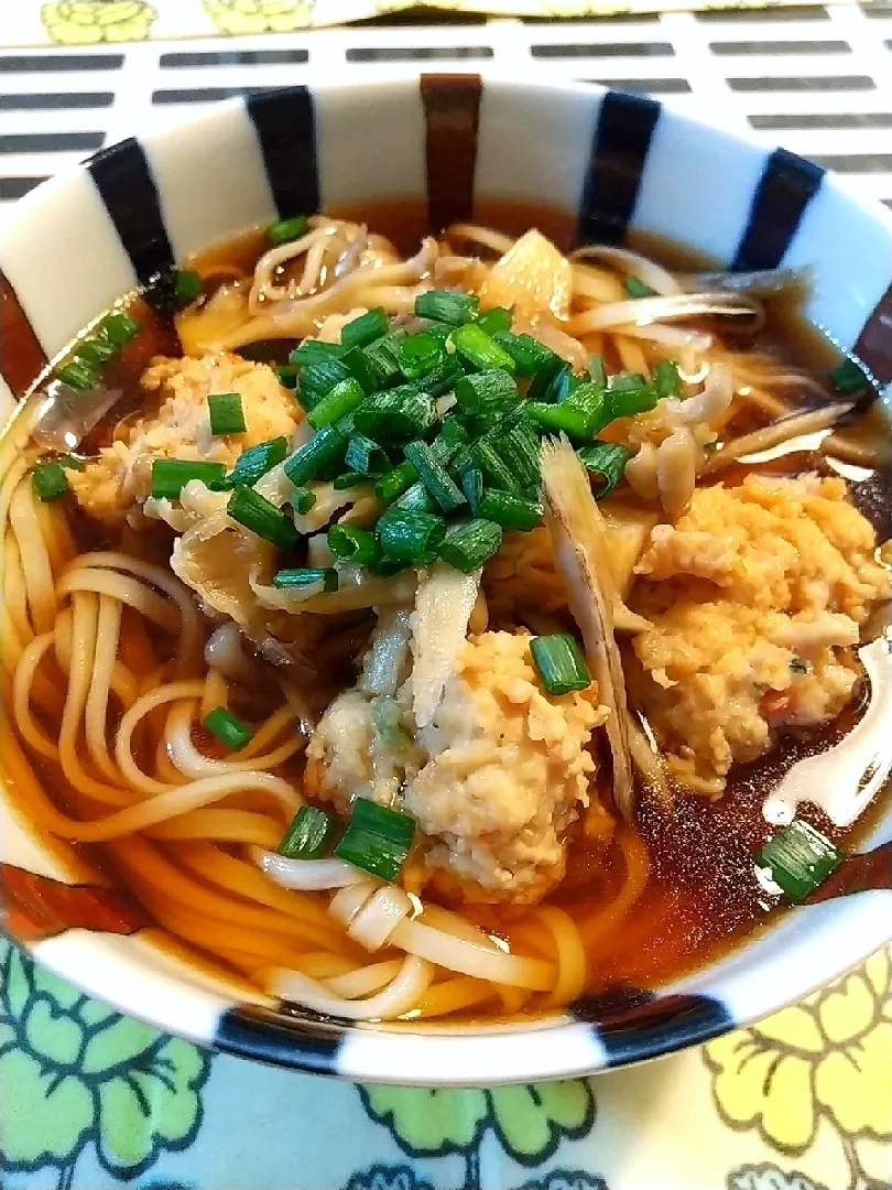 鶏団子うどん|sumireさん