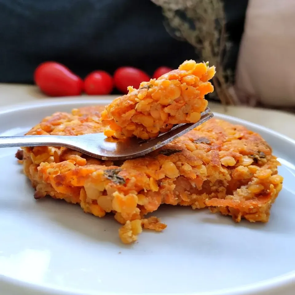 Galette de lentilles corail et carottes|Sophieさん