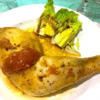 Chicken and salad|Kcioさん