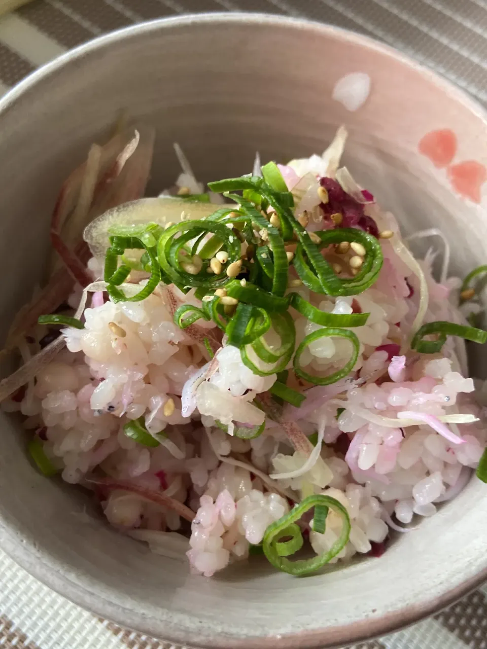 しば漬けの混ぜご飯|まみさん