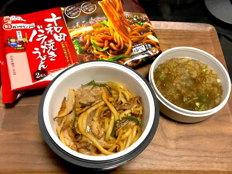 Snapdishの料理写真:青森　十和田バラ焼きうどん|Tak@さん