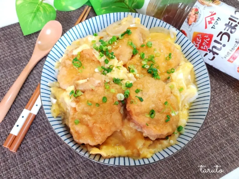 Snapdishの料理写真:まりおさんの♡ﾁｷﾝﾅｹﾞｯﾄ丼😋🍚|taruto⭐️さん