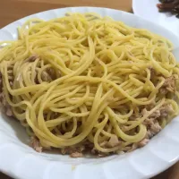 Snapdishの料理写真:ツナパスタ|ちっちゃんさん