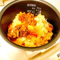 Snapdishの料理写真:炊飯器でビビンバ|たん助さん