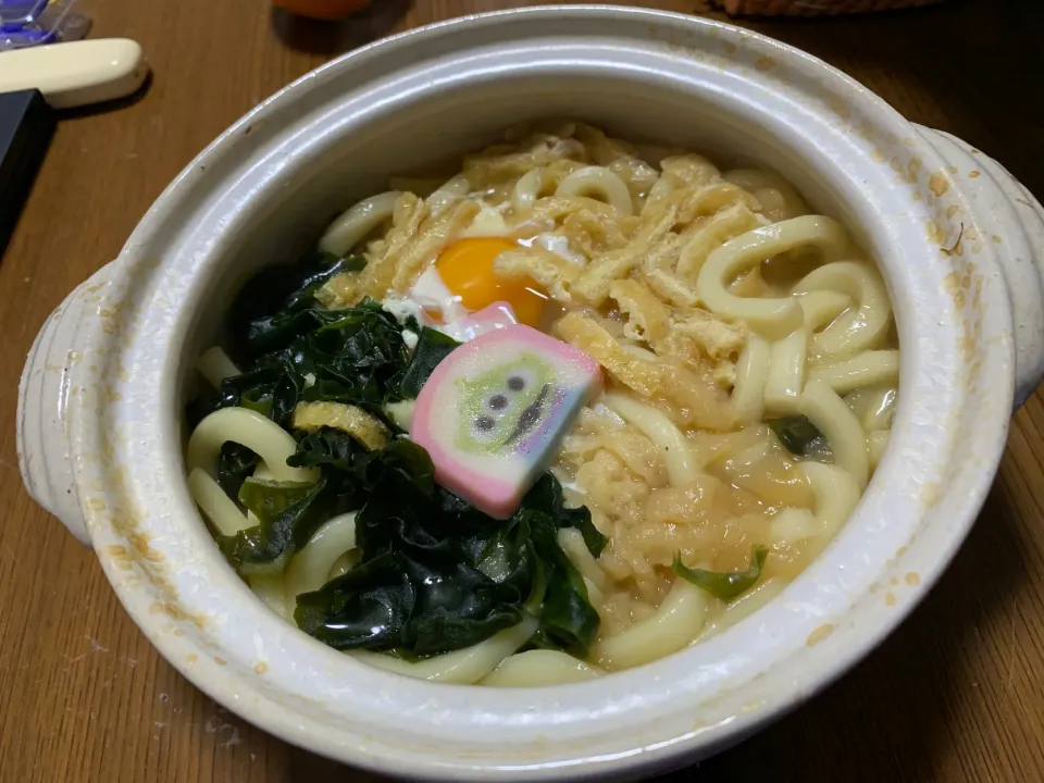 11月29日夜は鍋焼きうどん|とももさん