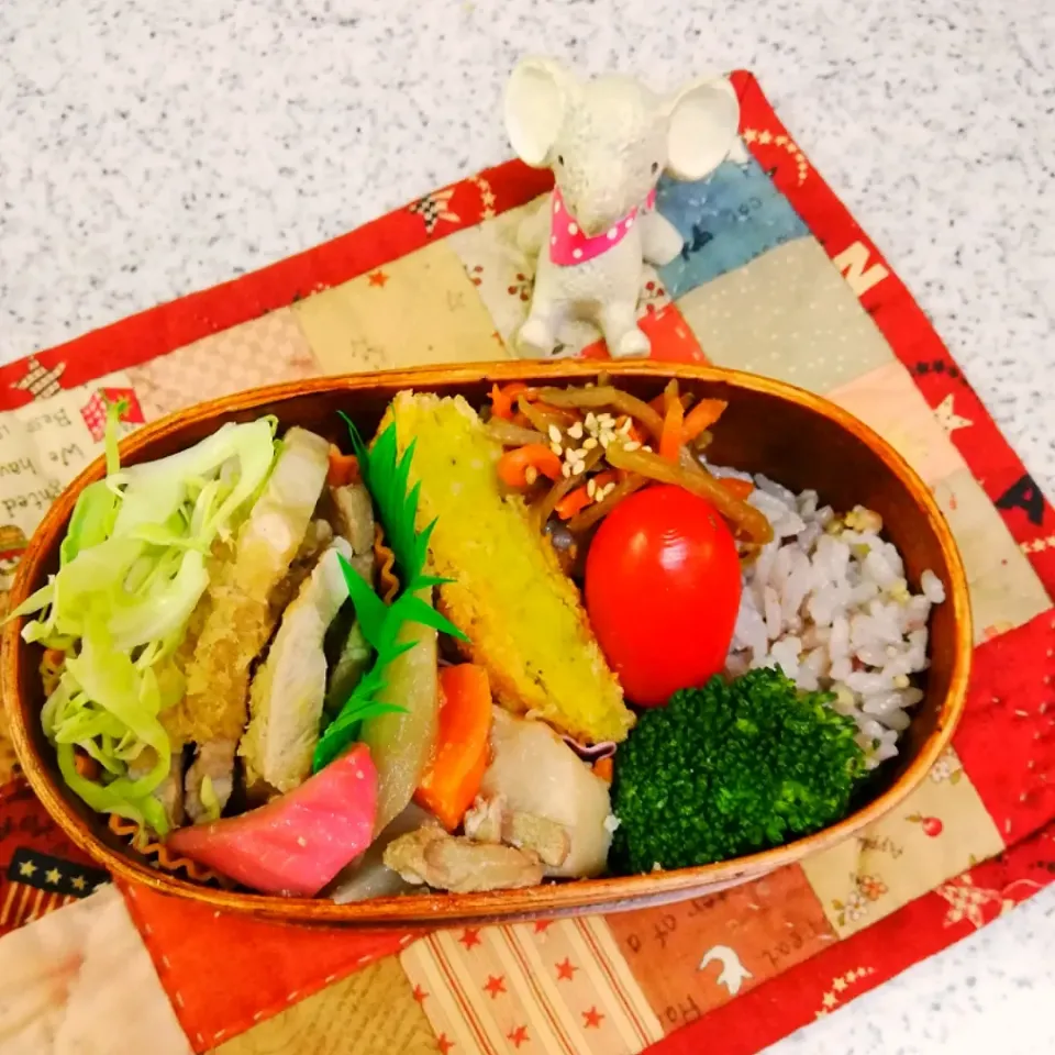 Snapdishの料理写真:今日のお弁当😊|naonaomimichanさん