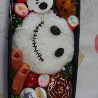 Snapdishの料理写真:高校息子の弁当🎃|Madokaさん