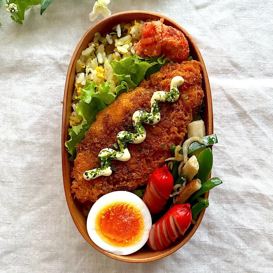 高菜炒飯弁当|あここさん