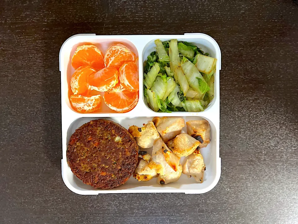 Lentils burger bento|yeni kartikasariさん