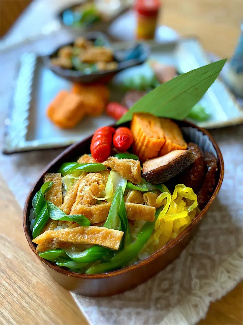 Snapdishの料理写真:今日のお弁当🌱|shakuyaku33443344さん