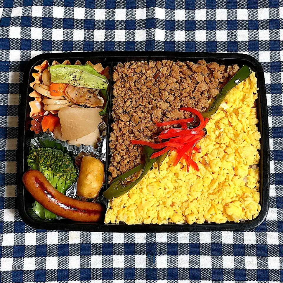 Snapdishの料理写真:今日の旦那弁当|sarada.makiさん