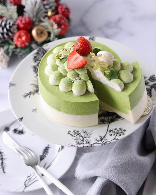 抹茶チーズケーキ/moe | Snapdish[スナップディッシュ] (ID:j85Kua)