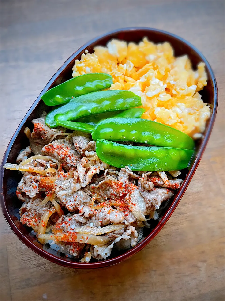 今日のお弁当・牛肉と牛蒡のしぐれ煮|akiさん