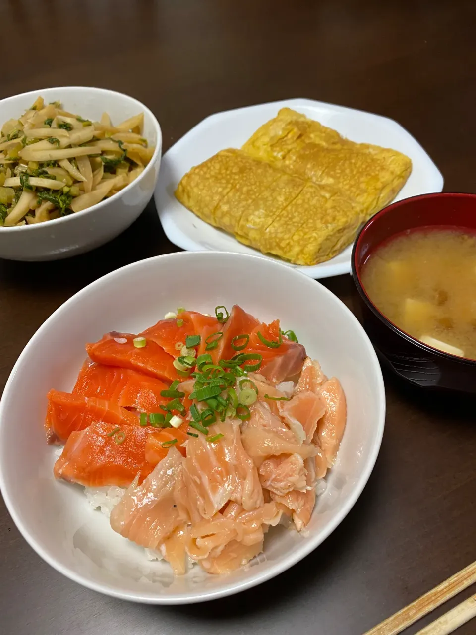 Snapdishの料理写真:サーモン丼|望さん