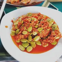 Snapdishの料理写真:stinky beans sambal|Kungさん