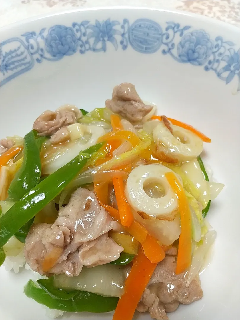 Snapdishの料理写真:☆今日の晩ごはん☆　中華丼|hamamaさん