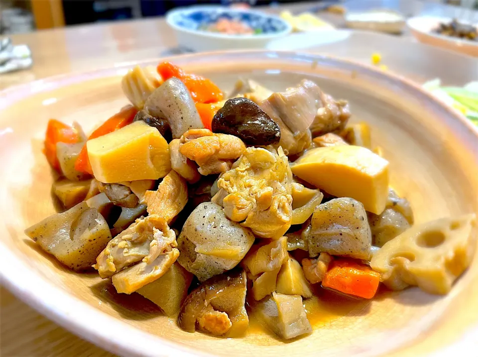 今日のオヤジメシ【筑前煮】|不動南平さん