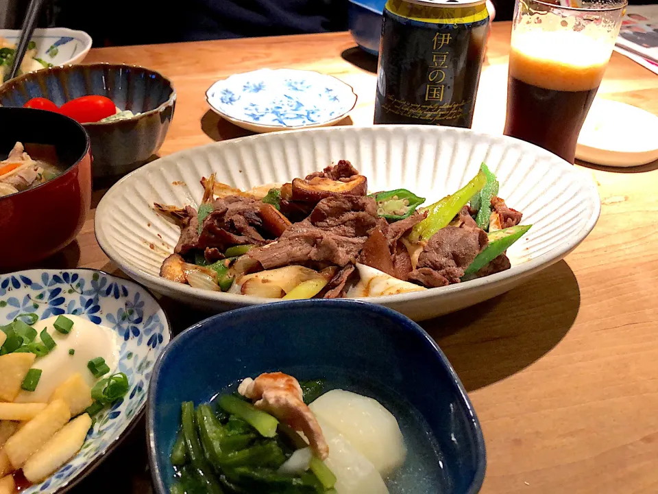 Snapdishの料理写真:牛肉炒め|くり子さん