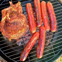 Snapdishの料理写真:Ribeye and Beef Hotdogs|Brownsugar38さん