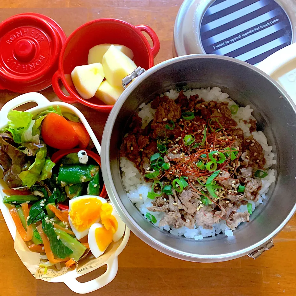 あとのせビビンバ丼|てんさん