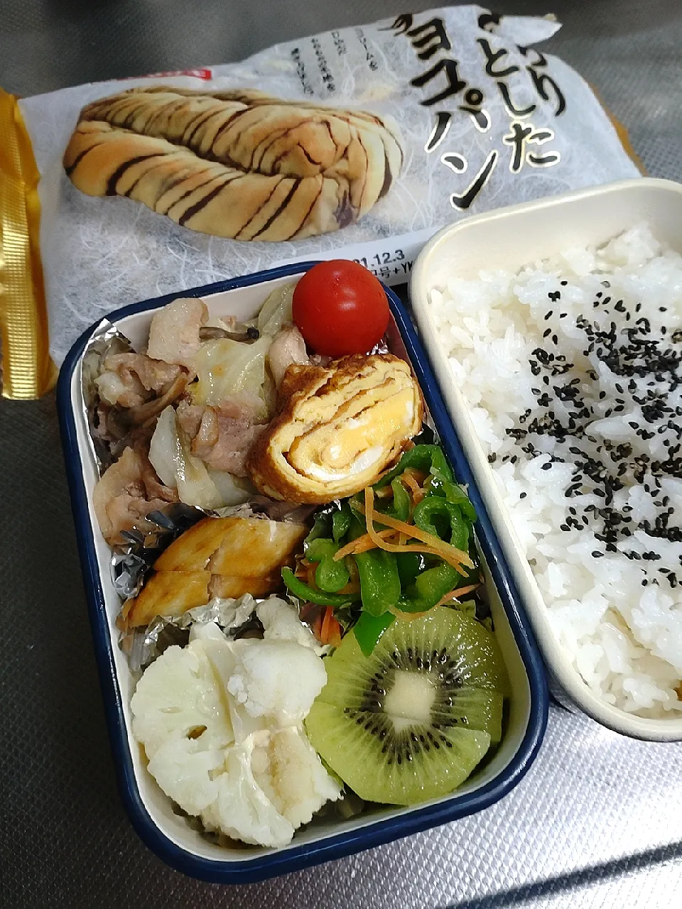 豚こま味噌炒め弁当|ぱんださん