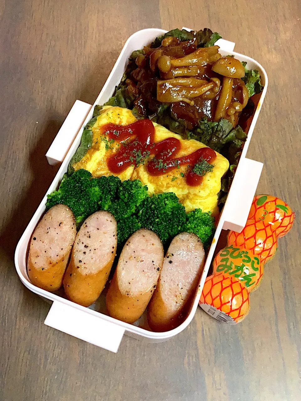 R3、12/1㈬   ❁¨̮ハンバーグ弁当。|hamakoさん