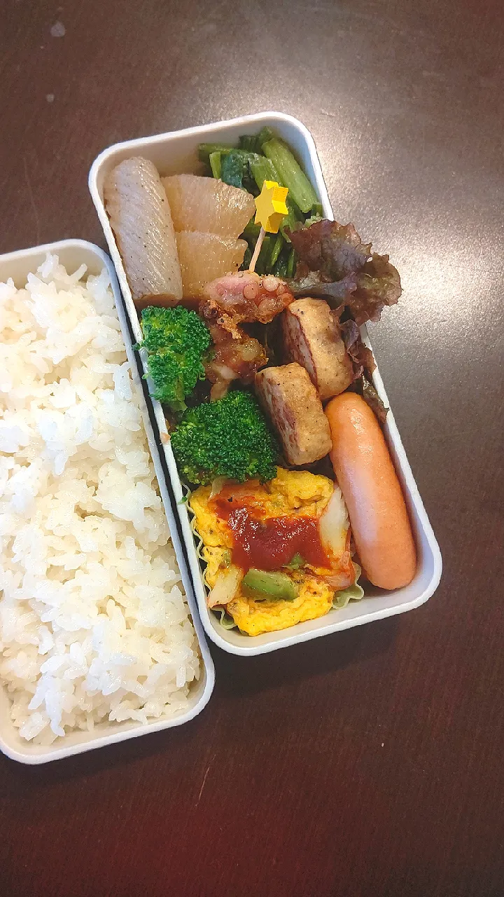 Snapdishの料理写真:今日のお弁当|ゆかさん