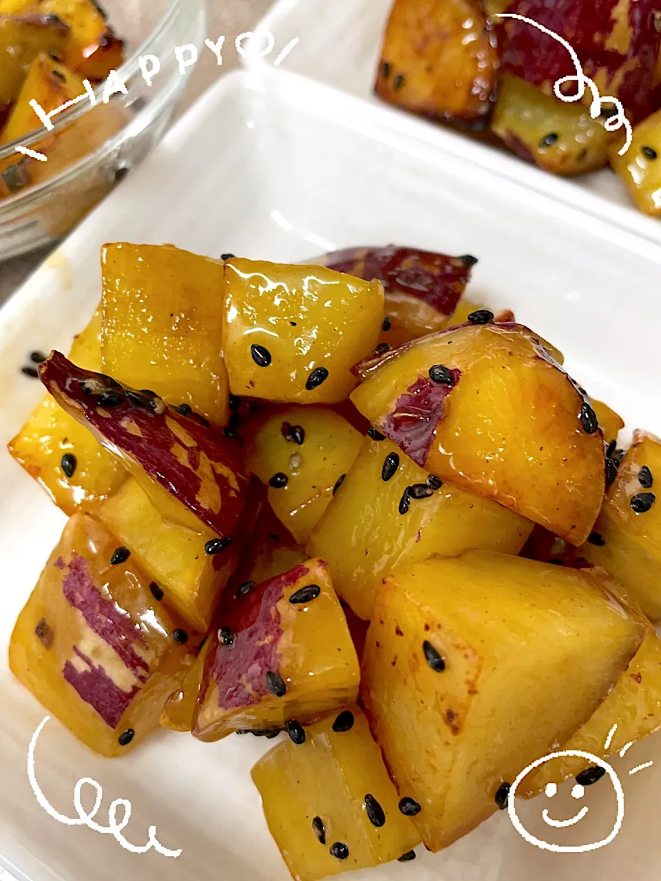 一口サイズの大学芋|ばーばちゃんさん