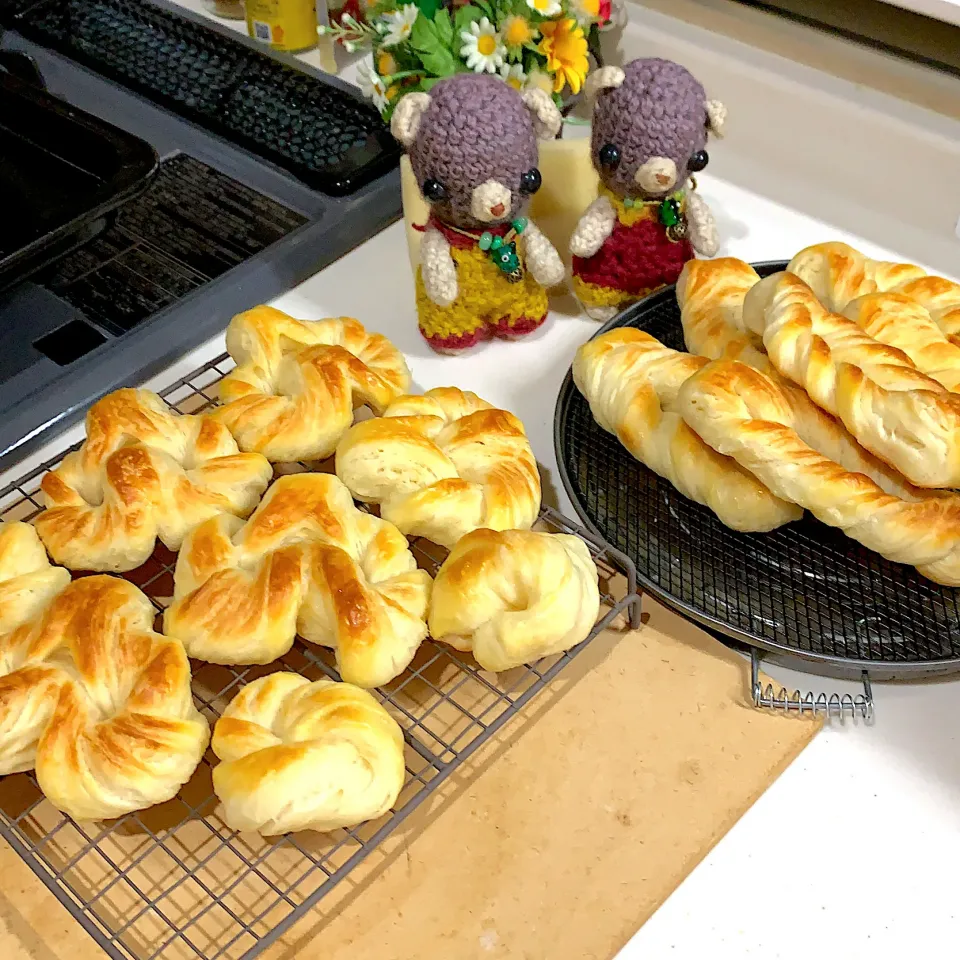 雑な折り込みデニュッシュ擬焼き上がり(・∀・)|chagashiさん