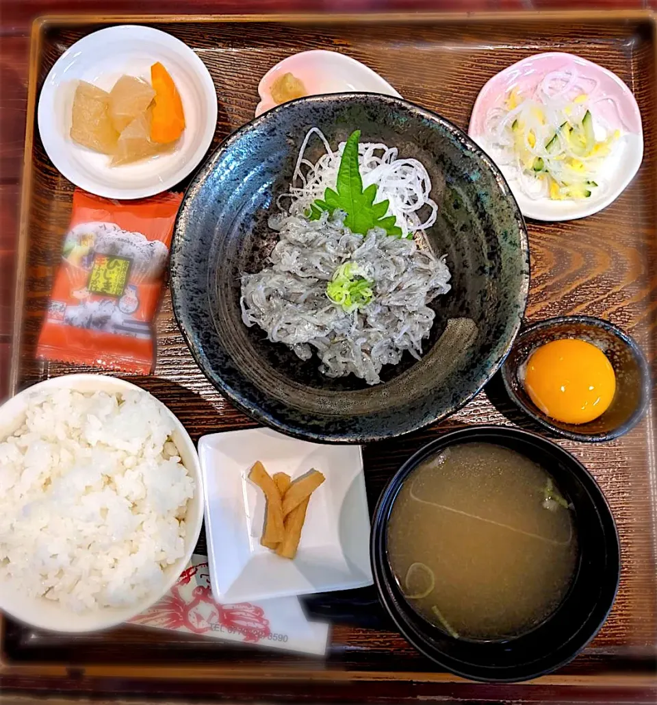 生しらす丼|ゆずんさん