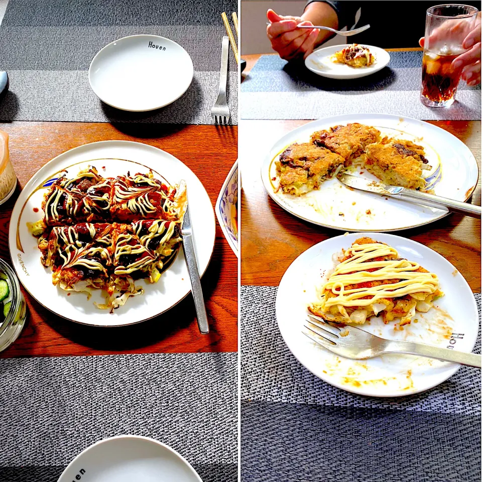 Snapdishの料理写真:牛玉お好み焼き|yakinasuさん