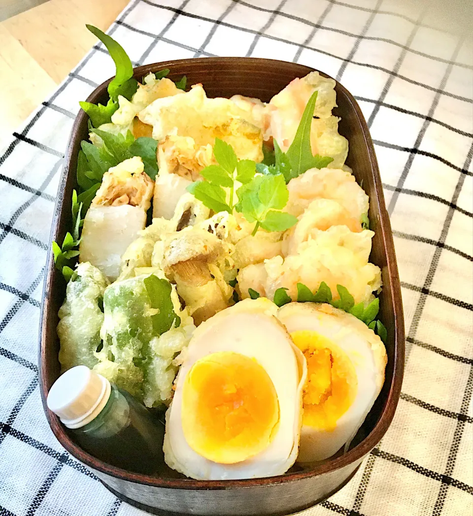 今日のパパ弁当は天丼♪|key♪さん