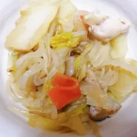 糖質オフのおかず
野菜炒め|あらまYoチェケラさん