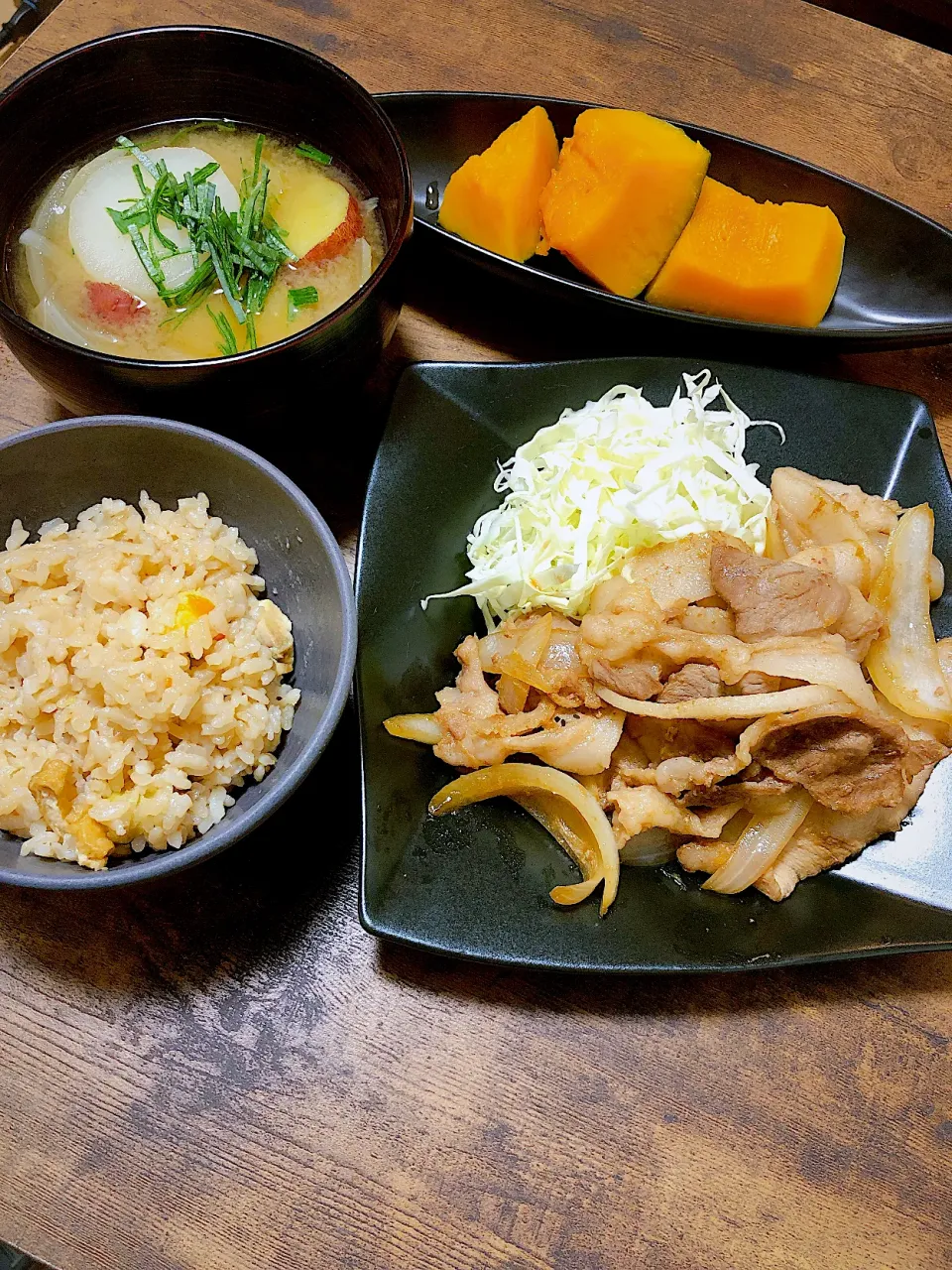 豚の生姜焼き定食|一言多い君さん