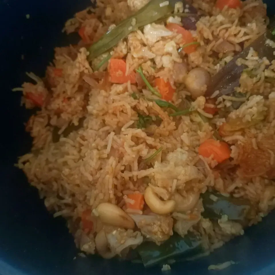 vegetable briyani|Nermala Balasupramaniamさん