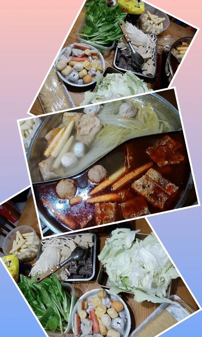 麻辣鍋  酸菜白肉鍋
祝我生日快樂|林瑀琦🔥yuchiさん