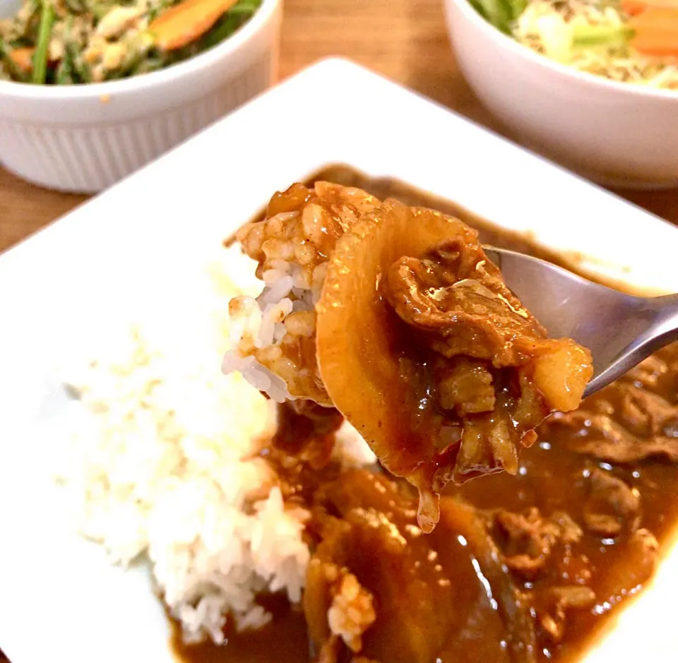 カレーライス🍛ランチ・・|ばくあんしゃさん