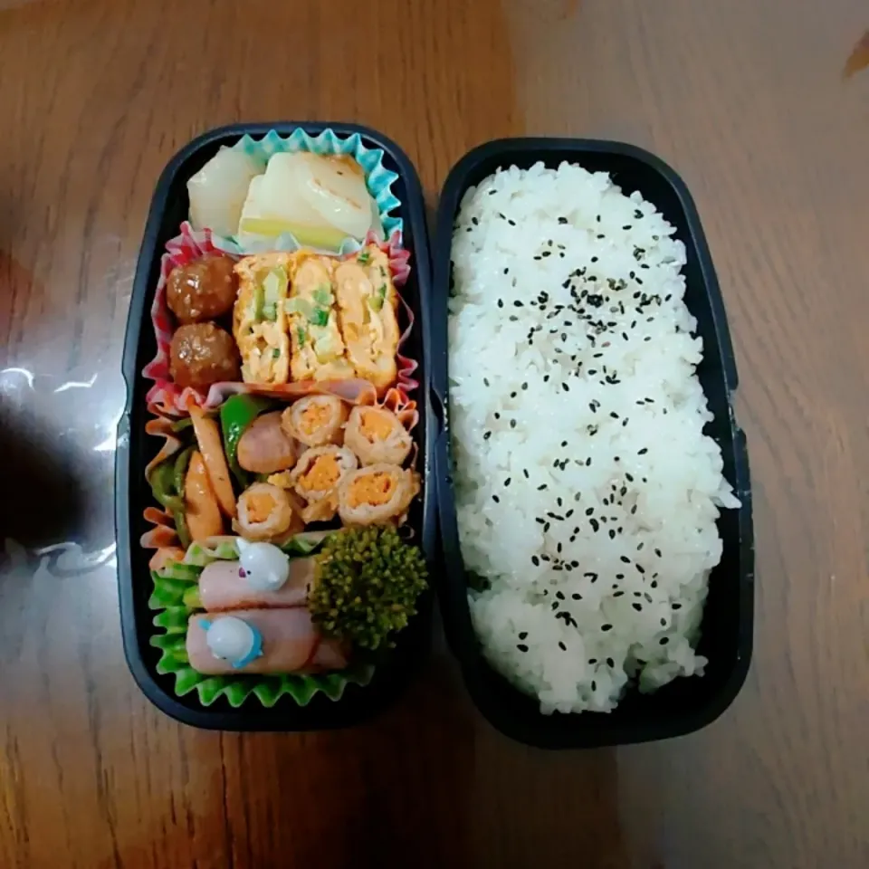 Snapdishの料理写真:今日の旦那弁当|はんぺんさん