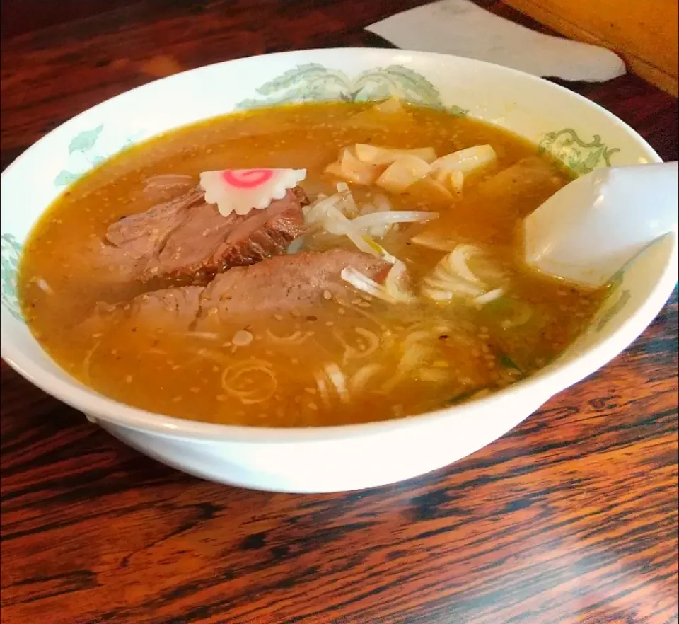 味噌ラーメン‼️山番というラーメン屋さんで食べたよ😃美味しかった😋🍴💕|Takamiyさん